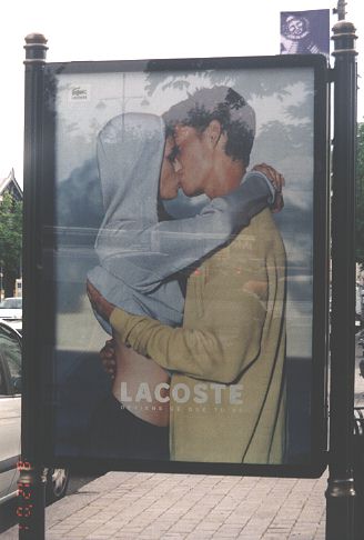 LACOSTE poster in Paris