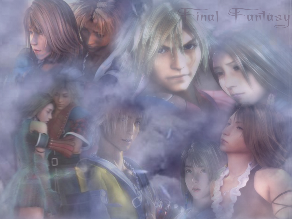 Final Fantasy 10 and 10-2 Wallpapr