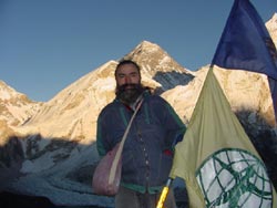 Arthur near Everest