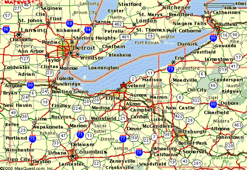 Ohio Map