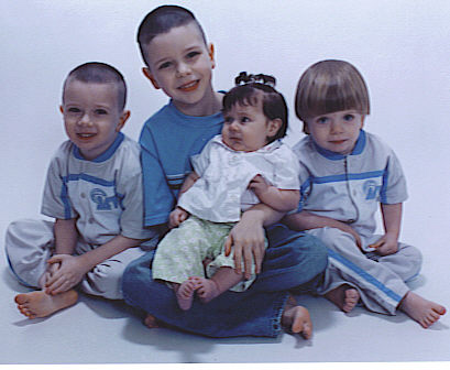 My Brother'sand sister- Austin, Christian, Ben and Emma