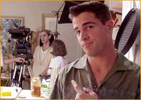 George Eads backstage