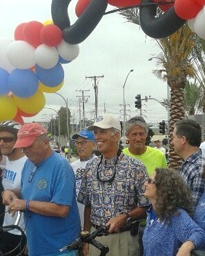 Opening of the redondo harbor Bike Path