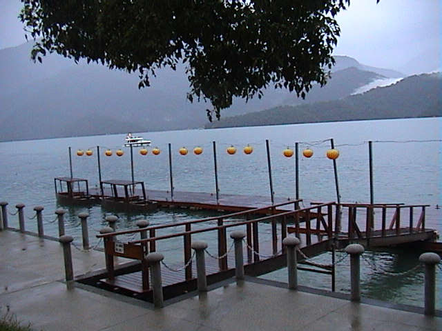 Sun Moon lake pier