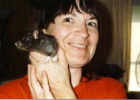 Caesar in Mom's hands