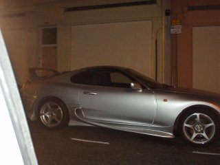 Nicely kitted Supra, it's not a twin turbo though, is it Walsh?