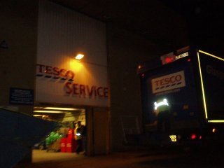 Tesco delivery guys, what a job!