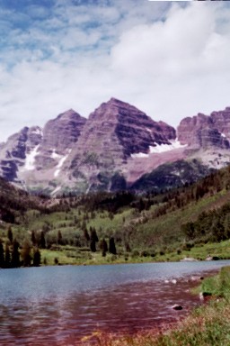 Maroon Bells...often photographed, but you gotta see 'em to believe 'em