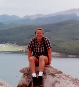 Near Breckenridge...always did do my best thinking sitting on a rock in the sun in Colorado