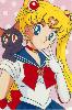 Sailor Moon & Luna