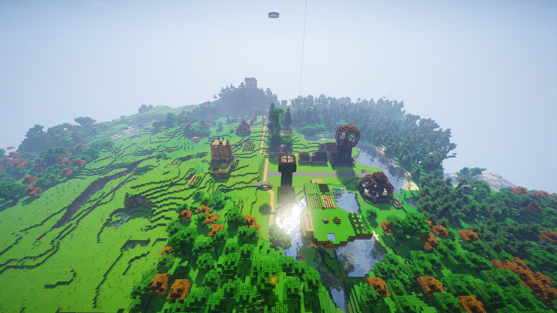 A view overlooking Fulgur Urbe from the North.