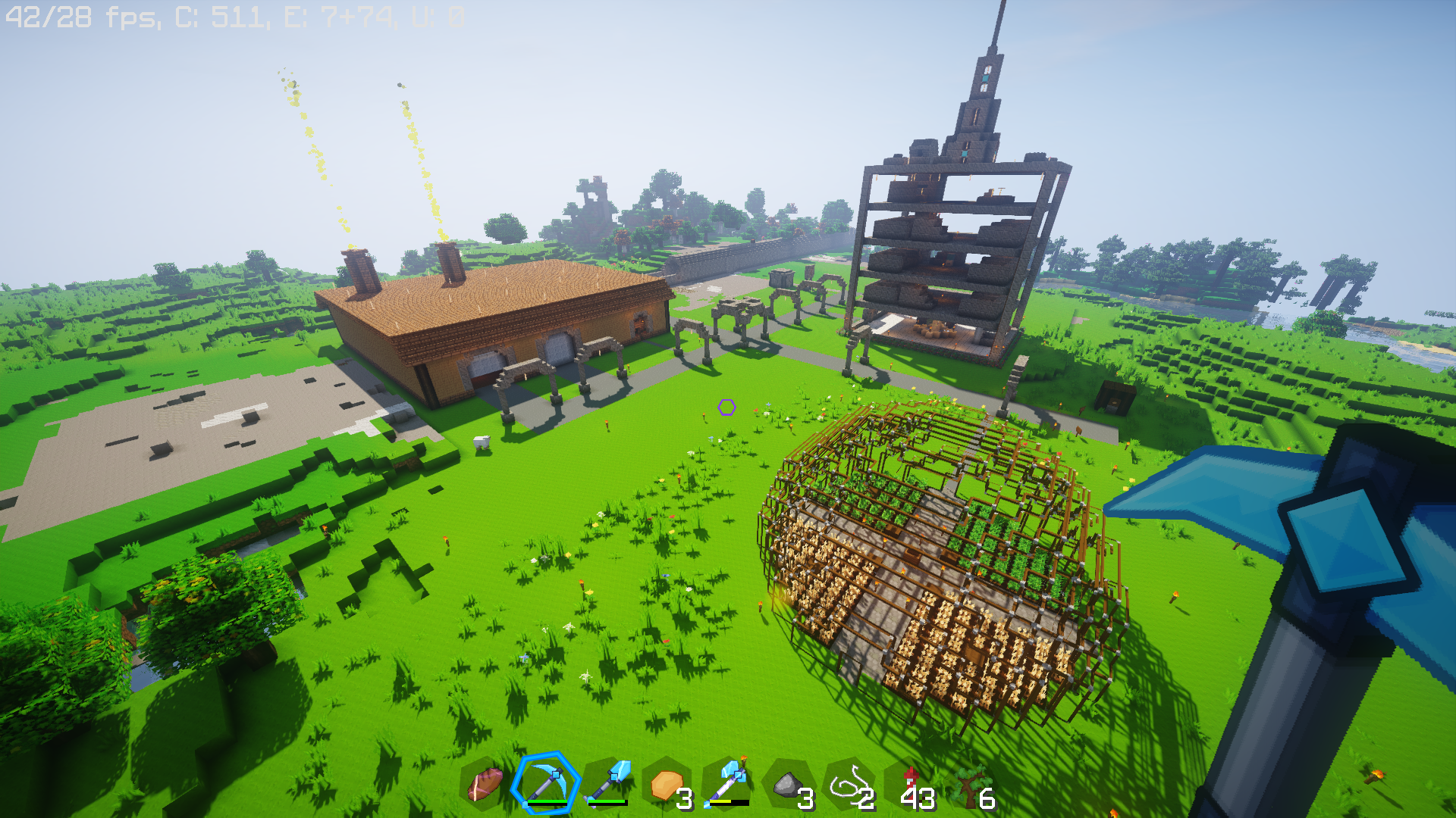 A view of Quanko Industries Inc. Headquarters.