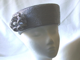 #24 Silver milanette pillbox by Andr&eacute; (used); $5