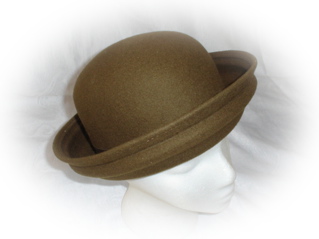 #40 brown wool hat (used); was $10 now $5
