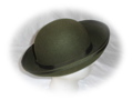 #39 green wool hat (used); was $10 now $5