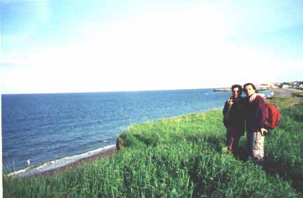 Carlitos y Sim�n, Bray-Greystones, Abril 99