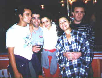 Sim�n, Julio, Reme, Eva y Kike.  Madrid, Agosto 99