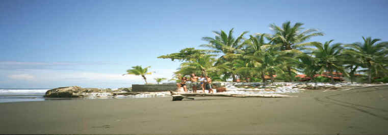 En la casa del gringo, en Isla Damas, Agosto 2000