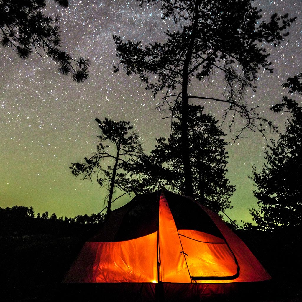 Tents and Hammocks Graphic