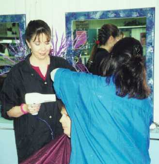 Seguin Beauty School clients are always treated important!