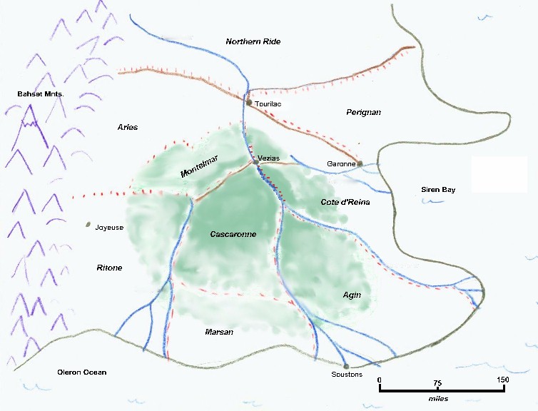 Map of Saromatia