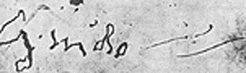 Guy's signature after torture
