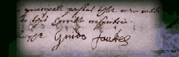 Guy's normal signature