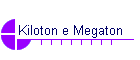 Kiloton e Megaton
