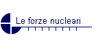 Le forze nucleari