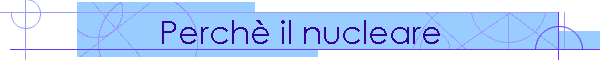 Perch� il nucleare