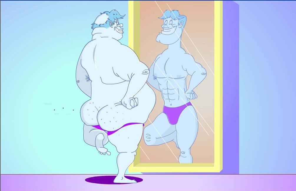 I just made a new scientific discovery honey.  A beer and chips diet really does work.  Just look at this body.