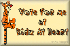 Vote for me at Kidz at Heart