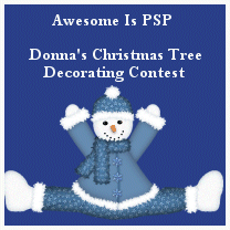 I entered my tree in Donna's Christmas Contest