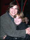 Ashton and his sister at Mod Squad premiere