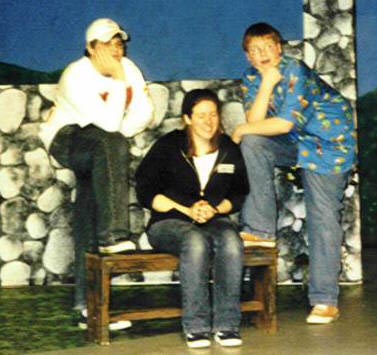 Adam, Jessica, and Pat