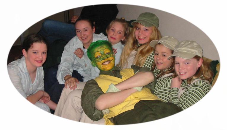 Kelsie, Andi, Colin, Katie, Kayla, Katie, Kristen