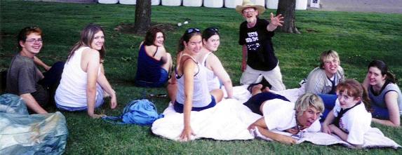 Benji, Amanda, Ashley, Amanda, Dani, John (our teacher), Kris, Eric, Ann, and Jessica