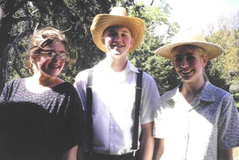 Jessica (Edith Zuckerman), Eric (John Arable), and Melanie (Martha Arable)