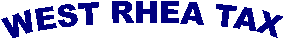 WEST RHEA TAX