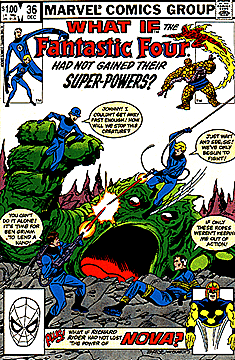 What If the Fantastic Four had not gained their 

super-powers?