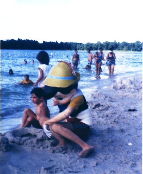 Fort Wilderness' beautiful beach