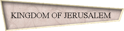 KINGDOM OF JERUSALEM