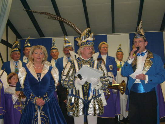 Proklamation_Prinzenpaar_KG_Scheven