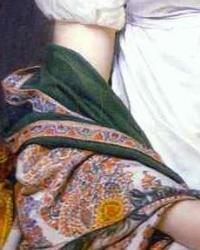 Empire, Kaschmirschal, Mode 1810