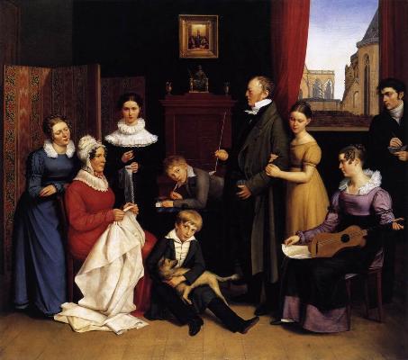Kleidung Biedermeier