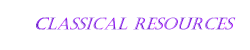 Classical Resources
