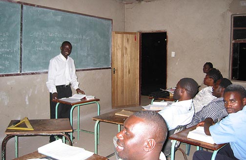 A typical class at G.F.S.W.M.