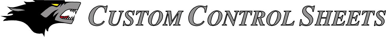Custom Control Sheets