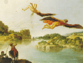 Caduta di Icaro. Pulse  para ver una imagen jpeg de este cuadro (59K)