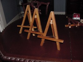 Easels page